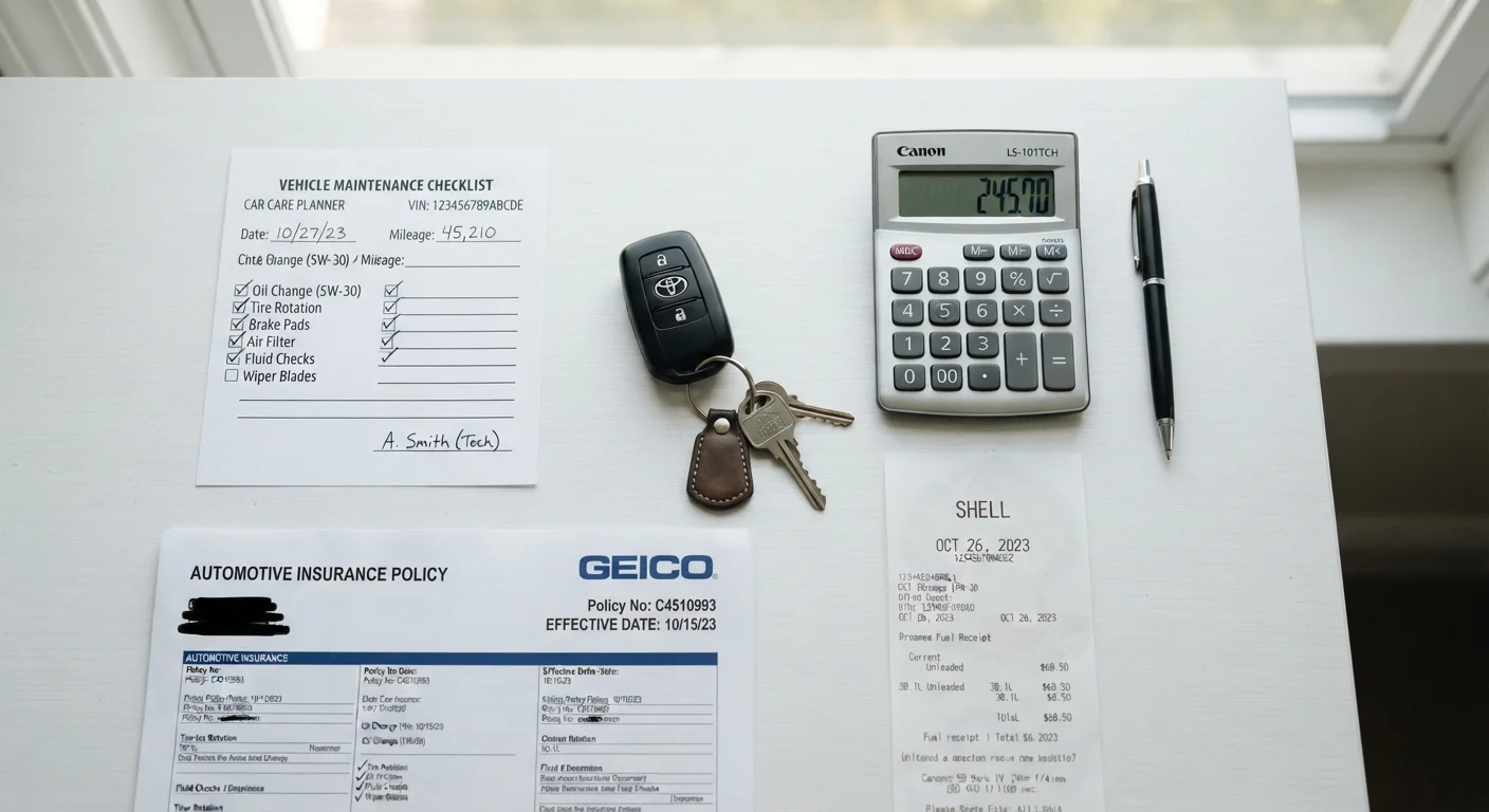 Annual Car Ownership Costs: A Reference Guide by Expense Category