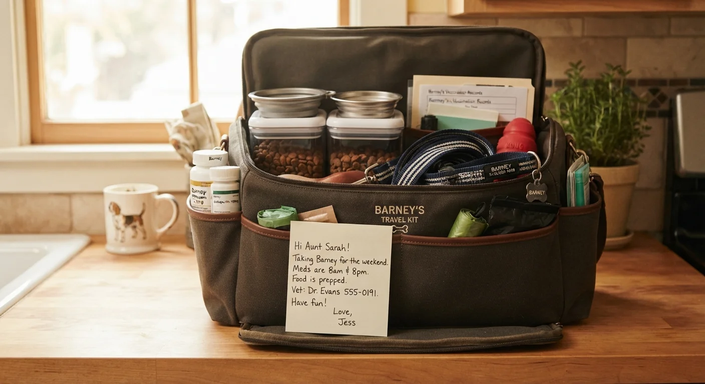 Before You Leave Town: A Dog Care Checklist for Pet-Sitters and Boarding