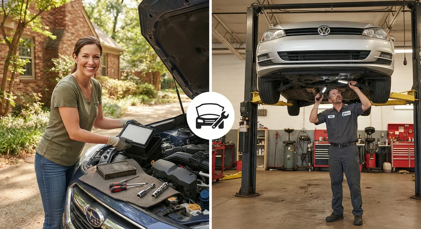 DIY Car Maintenance vs. Taking It to a Shop