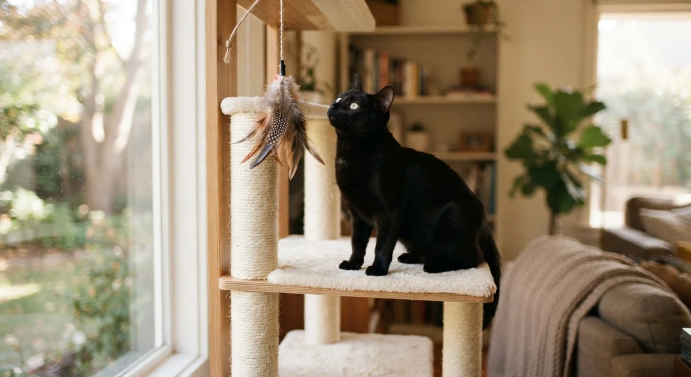Enrichment That Actually Works: Keeping an Indoor Cat Mentally Stimulated