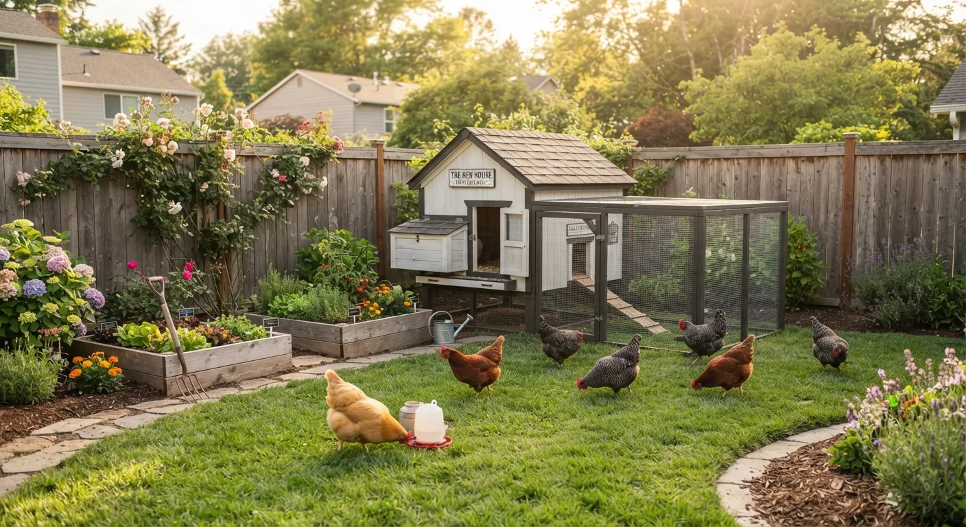 Keeping a Backyard Flock of Chickens: What Homeowners Should Know First