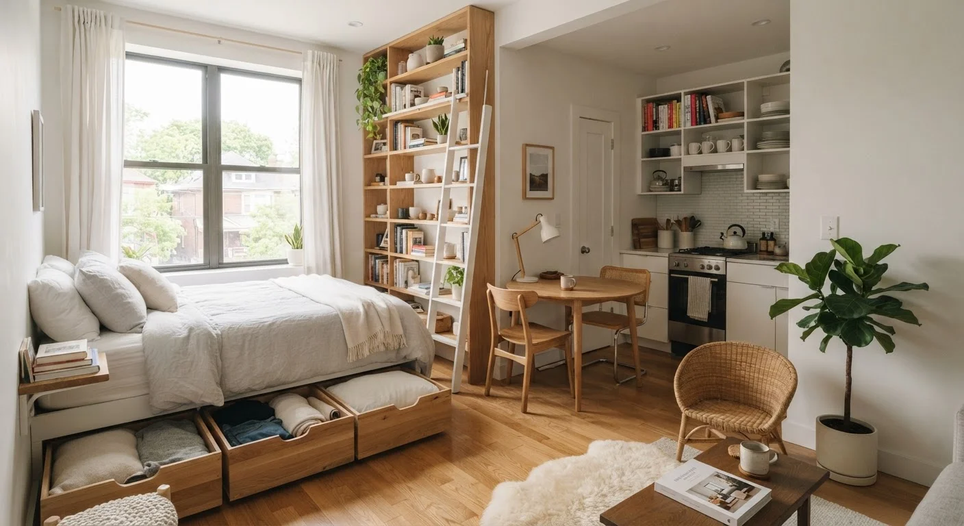Keeping a Small Apartment Organized Without Sacrificing Livability