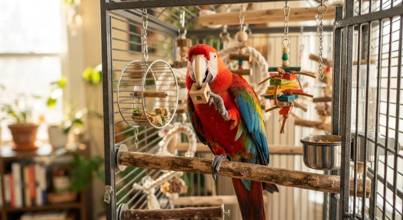 Keeping Pet Birds Mentally Engaged: Enrichment That Actually Works