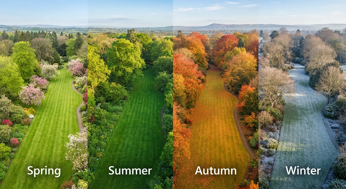 Lawn Care Through the Seasons: A Year-Round Maintenance Overview