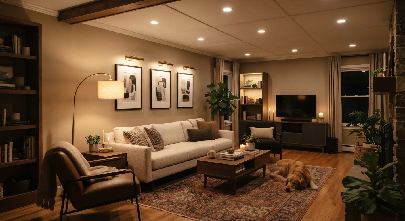 Lighting a Room Well: The Layering Principle Most Renovators Skip