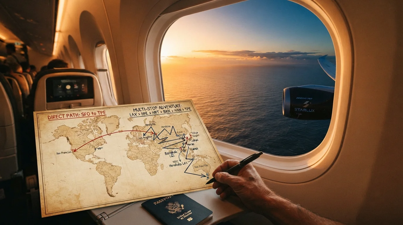 Long-Haul Flight vs. Multi-Stop Itinerary: Weighing the Real Trade-Offs