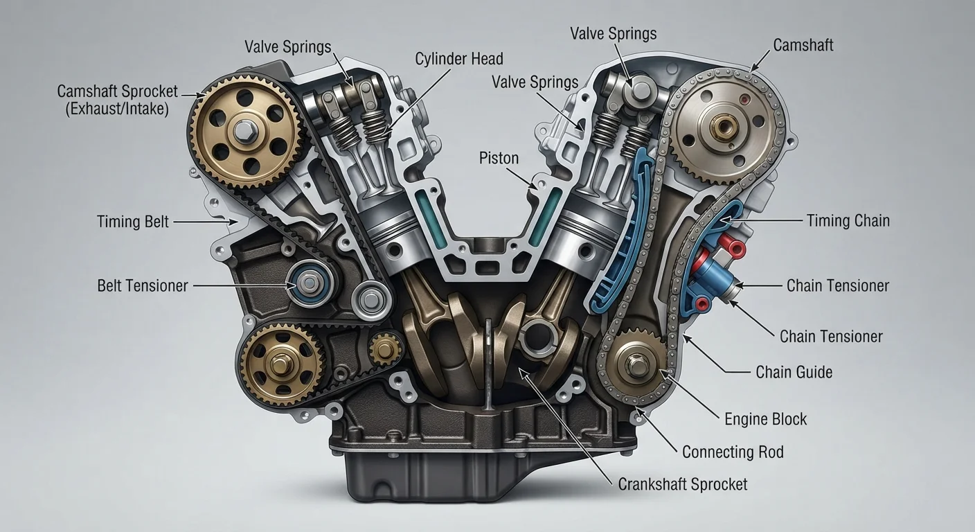Timing Belt vs. Timing Chain: Why the Distinction Matters for Your Wallet