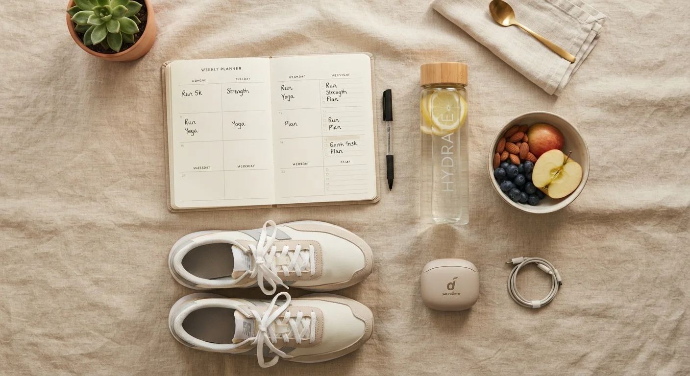 What a Realistic Weekly Wellness Routine Looks Like for a Busy Adult